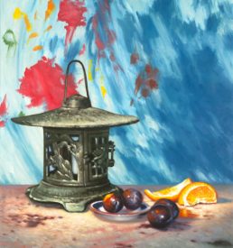 Still Life with Plums