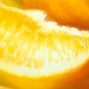 Still Life with Grapes and Oranges - detail #4